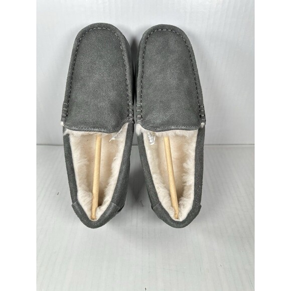 Size 8 Koolaburra by UGG Men Tipton Slip On Loafer Slippers Steel Gray Suede NEW